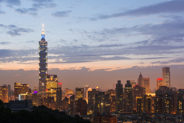 Taipei city night