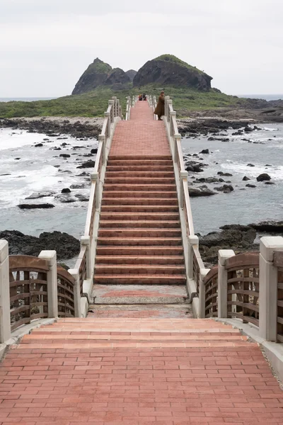 Famous bridge at Sanxiantai — Stock Photo, Image