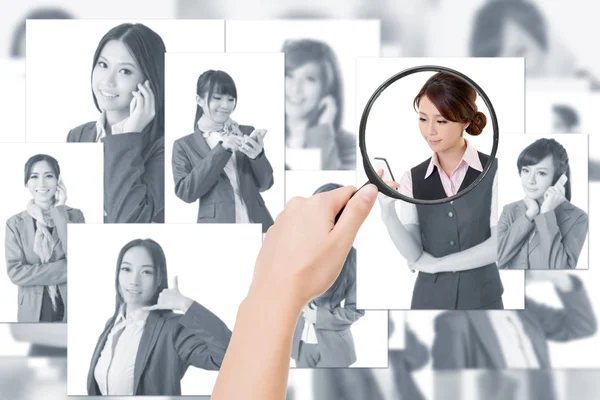 Concept of human resources — Stock Photo, Image