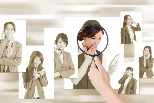 Concept of human resources — Stock Photo, Image