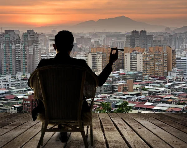 Homme d'affaires prospère — Photo