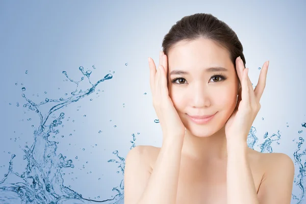 Asian beauty face — Stock Photo, Image