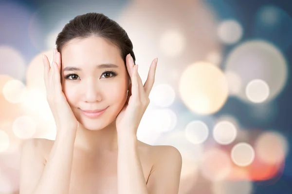 Asian beauty face — Stock Photo, Image