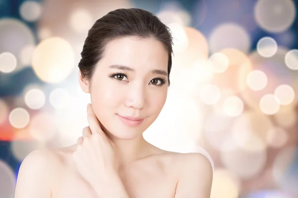 Asian beauty face — Stock Photo, Image