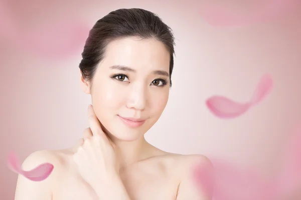 Asian beauty face — Stock Photo, Image