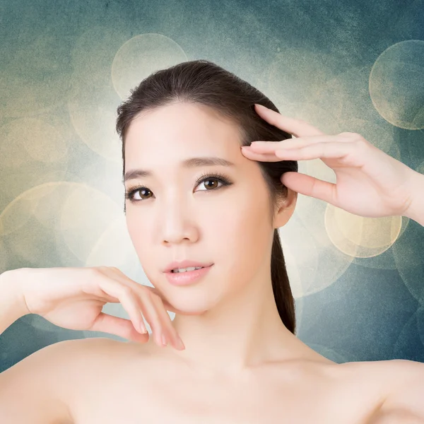 Asiatique beauté visage — Photo