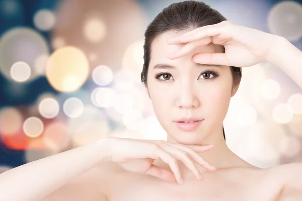 Asian beauty face — Stock Photo, Image