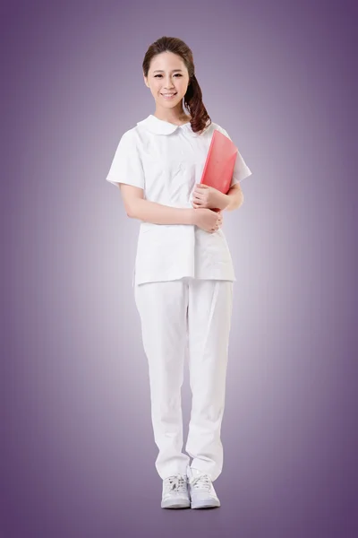 Asiatiska sjuksköterska — Stockfoto