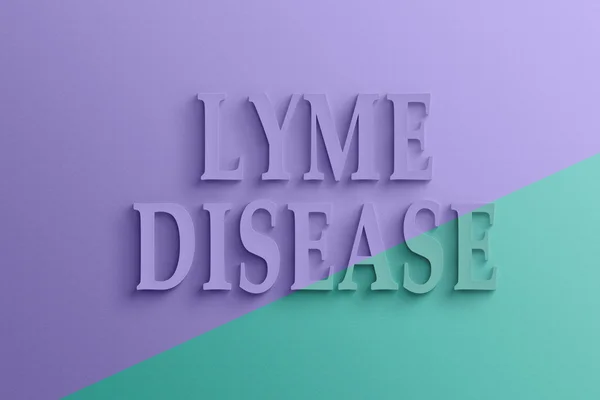 Text of lyme disease — Stock Photo, Image