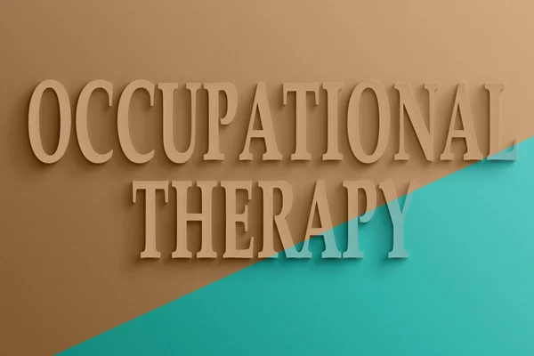 3d text of occupational therapy — Stock Photo, Image