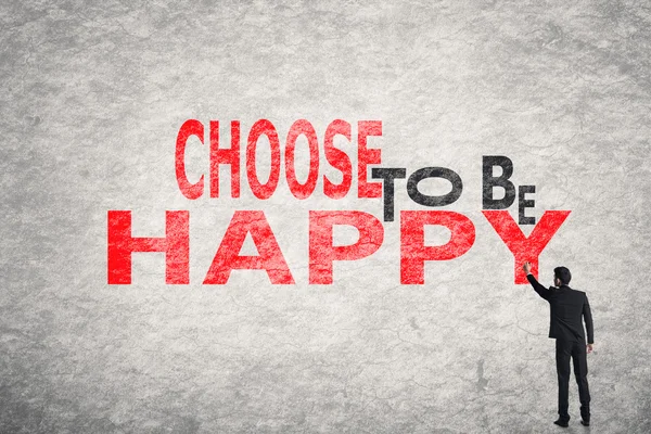 Elegir ser feliz — Foto de Stock