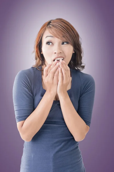 Asian woman face — Stock Photo, Image