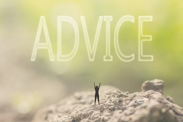 Concept of advice — Stock Photo, Image