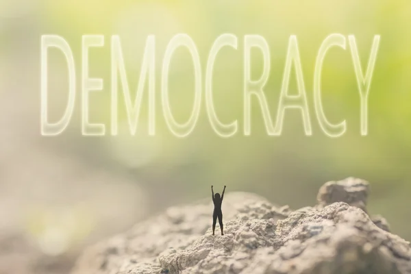 Concept of democracy — Stock Photo, Image