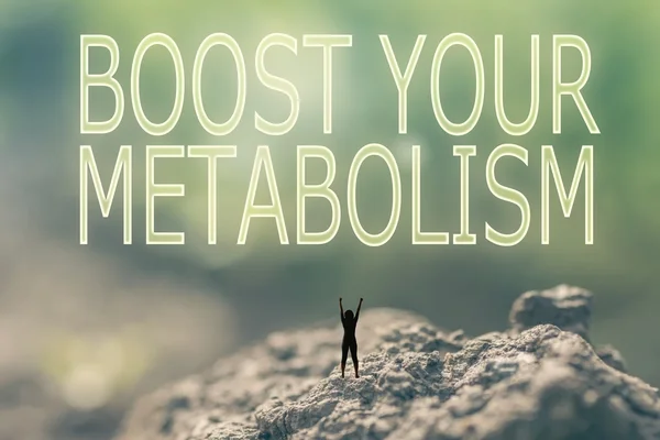 Concept de Boostez votre métabolisme — Photo