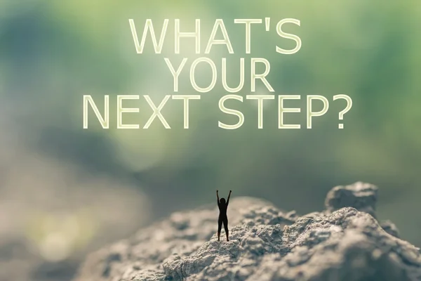 What's your Next Step? — Stock Photo, Image