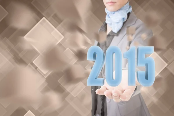 Concept of 2015 — Stock Photo, Image