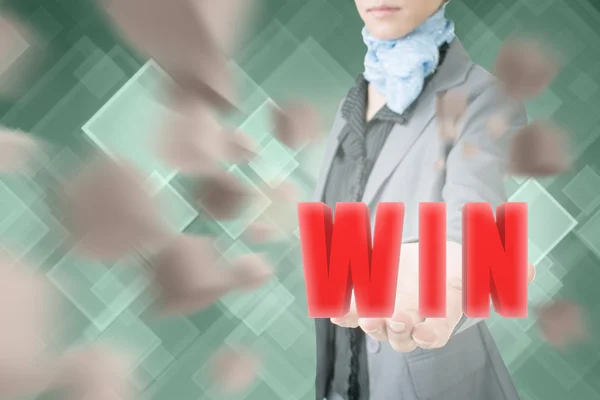 Concept of win — Stock Photo, Image