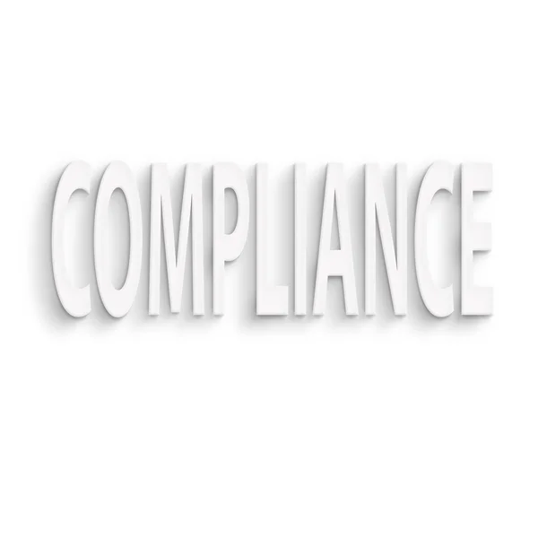 Compliance — Stock Photo, Image