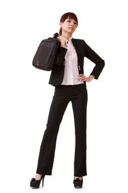 Kendine güvenen iş kadını