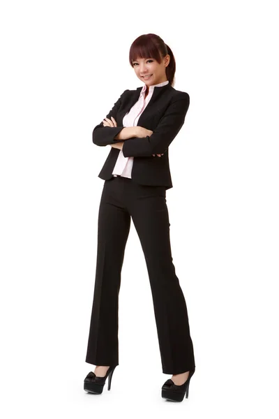 Young attractive business woman — Stock Photo, Image