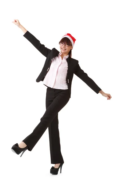 Cheerful business woman Stock Picture