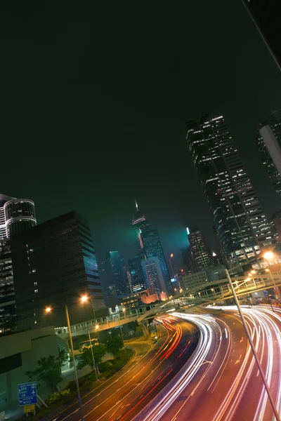 Colorida noche de ciudad — Foto de Stock