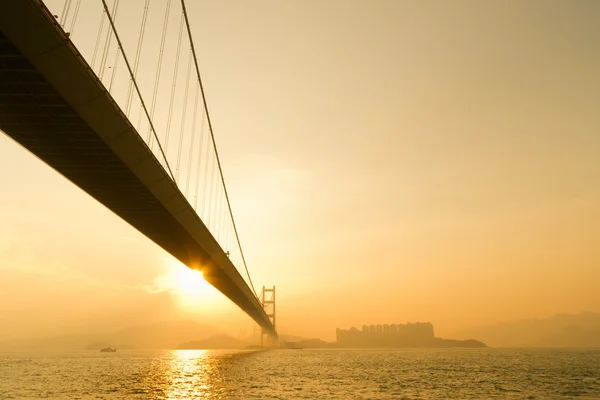 Tsing ma bridge — Zdjęcie stockowe