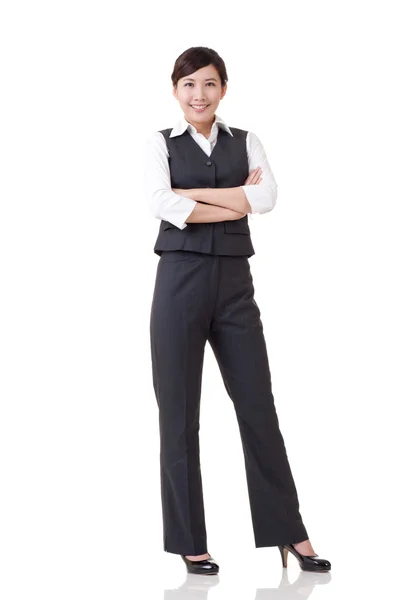 Young attractive business woman — Stock Photo, Image