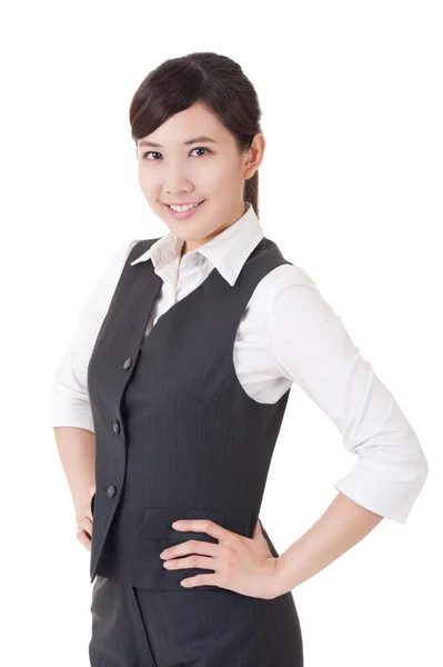 Впевнена азіатська бізнес-леді — стокове фото