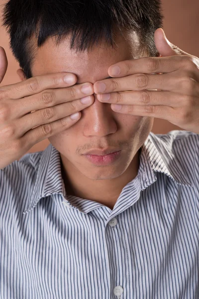 Ojos cerrados — Foto de Stock