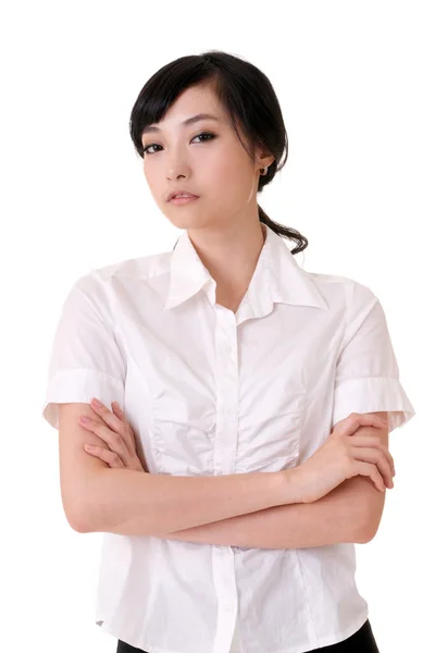 Attraktiva asiatiska affärskvinna — Stockfoto