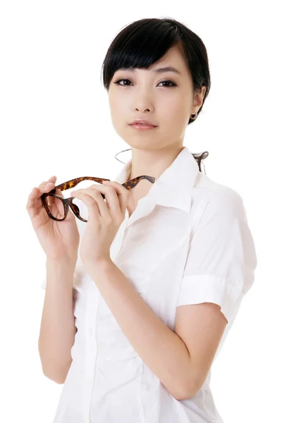 Attractive Asian business woman — Stock Photo, Image