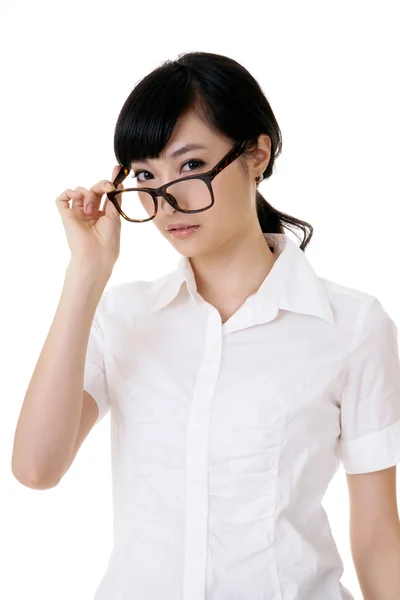 Attractive Asian business woman — Stock Photo, Image