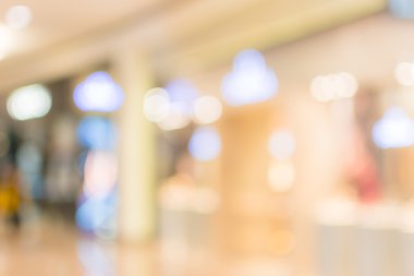 Alışveriş merkezinin soyut arkaplanı