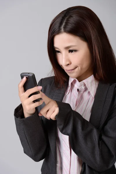 Attractive young business lady — Stock Photo, Image