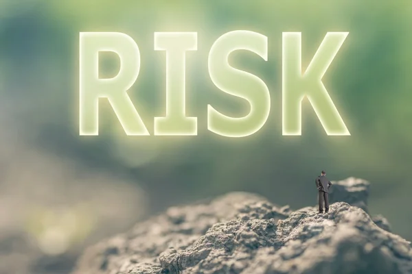Koncepció a kockázat — Stock Fotó