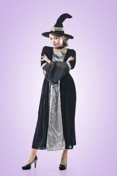 Asian witch woman — Stock Photo, Image