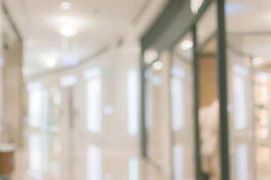 Alışveriş merkezinin soyut arkaplanı