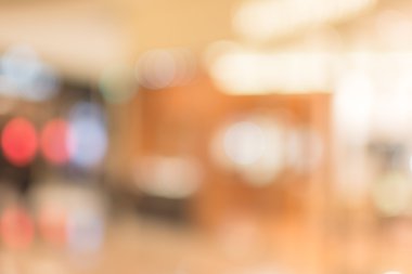 Alışveriş merkezinin soyut arkaplanı