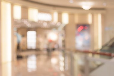 Alışveriş merkezinin soyut arkaplanı