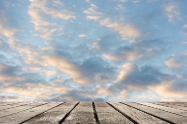 bulutlar cennet zemin üzerinde