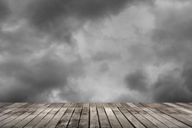 bulutlar cennet zemin üzerinde