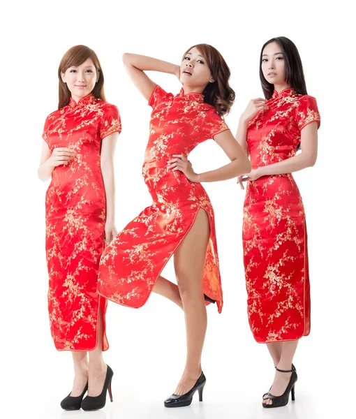 Kinesiska kvinnor — Stockfoto