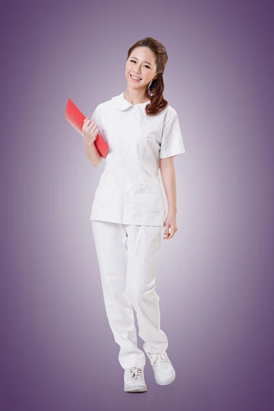 Asiática enfermeira — Fotografia de Stock