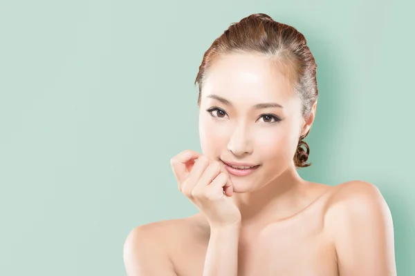 Asian beauty face — Stock Photo, Image