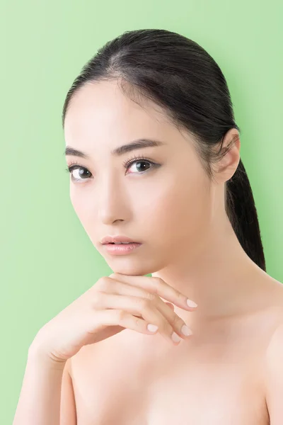 Asiatique beauté visage — Photo