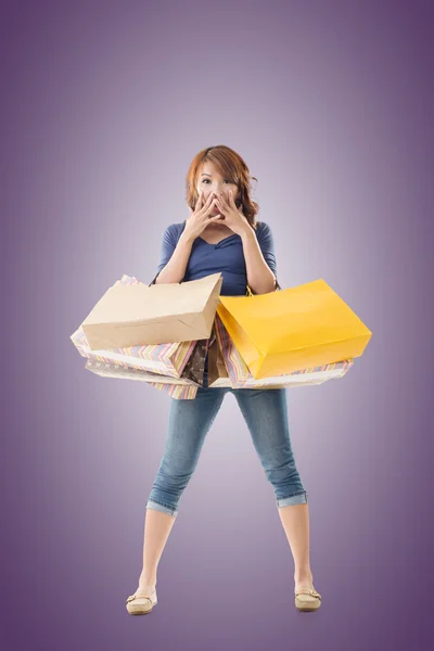 Shopping woman — Stock Photo, Image