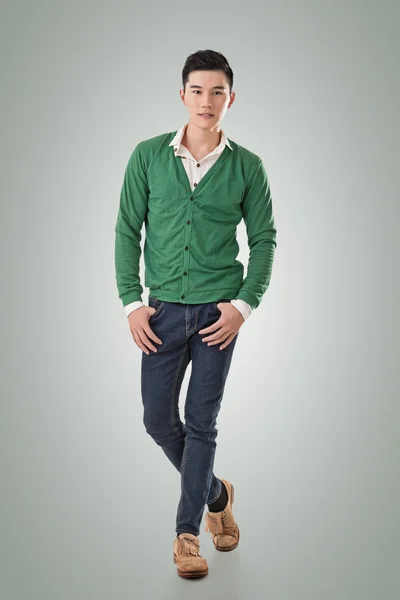 Handsome young Asian man — Stock Photo, Image
