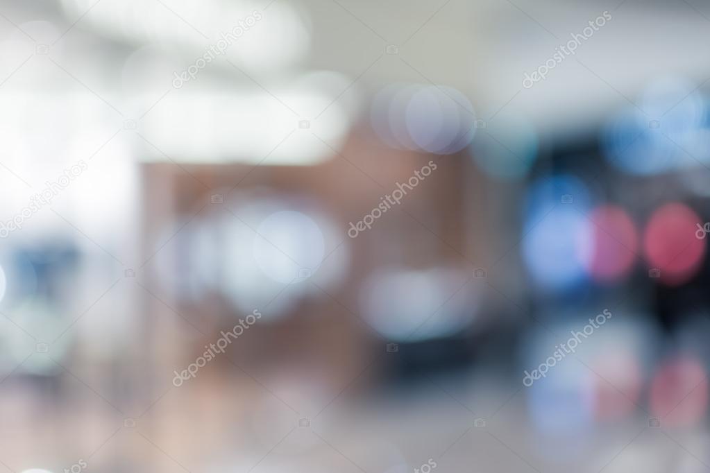 Abstract background of shopping mall